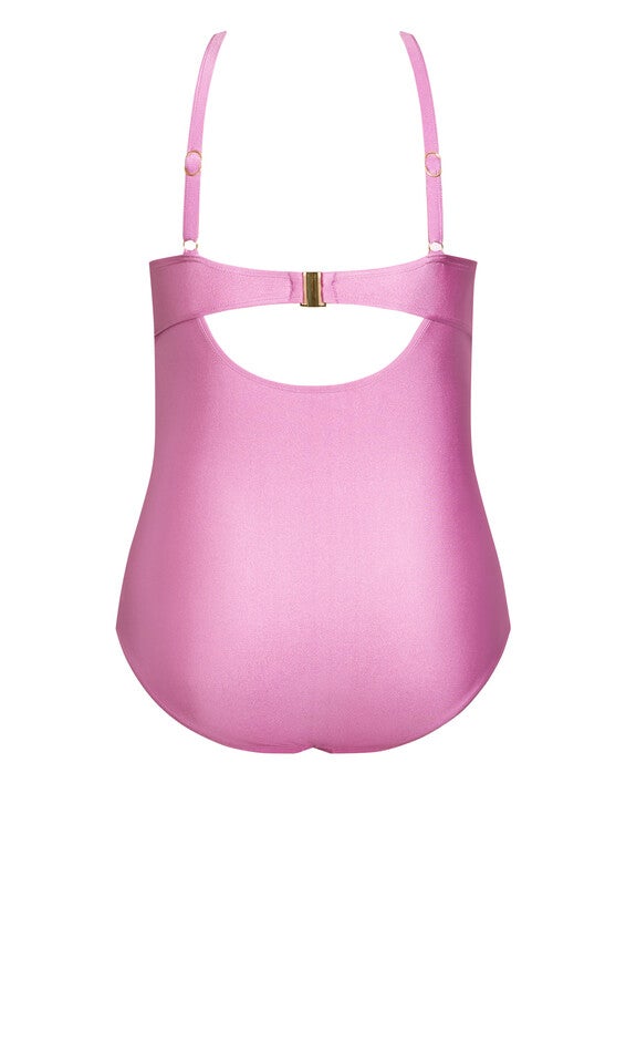 Cancun Underwire Shine 1 Piece - orchid, PURPLE, alternate image number 4