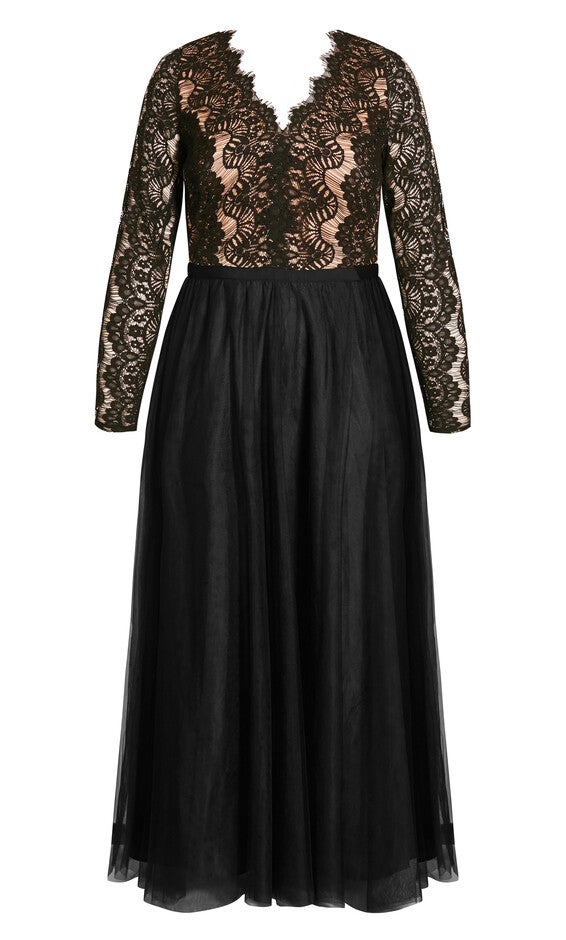 Rare Beauty Maxi Dress - black, BLACK, alternate image number 4