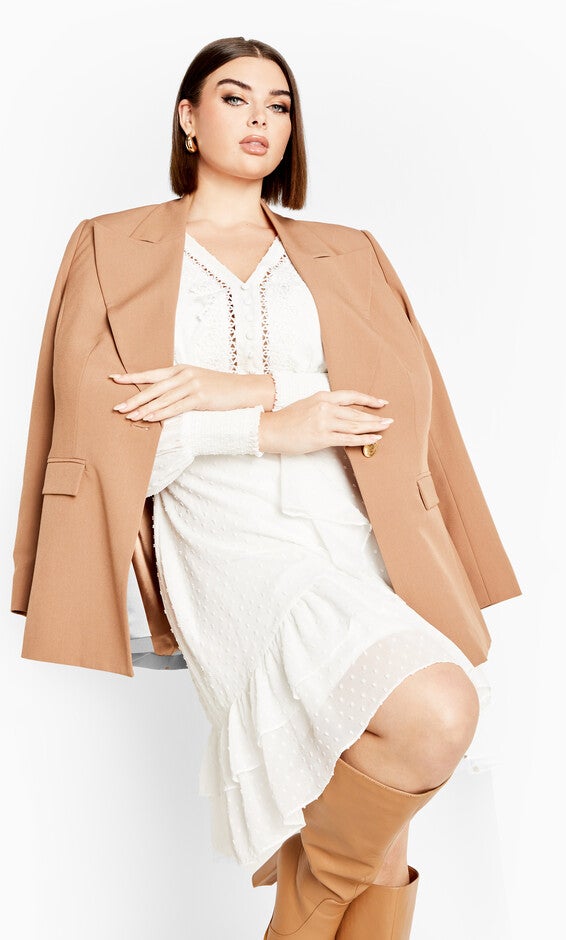 Lea Dress - cream, CREAM, alternate image number 2