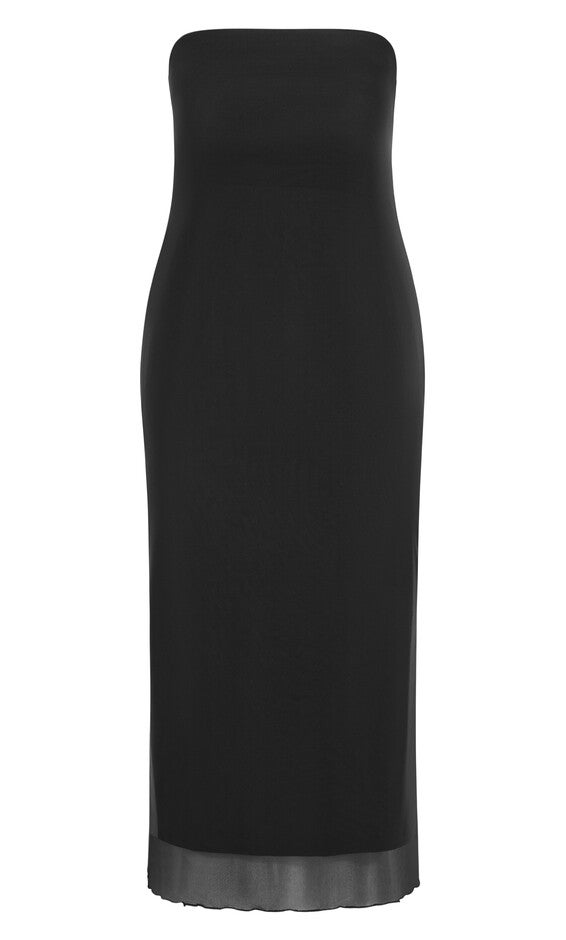Indie Dress - black, BLACK, alternate image number null