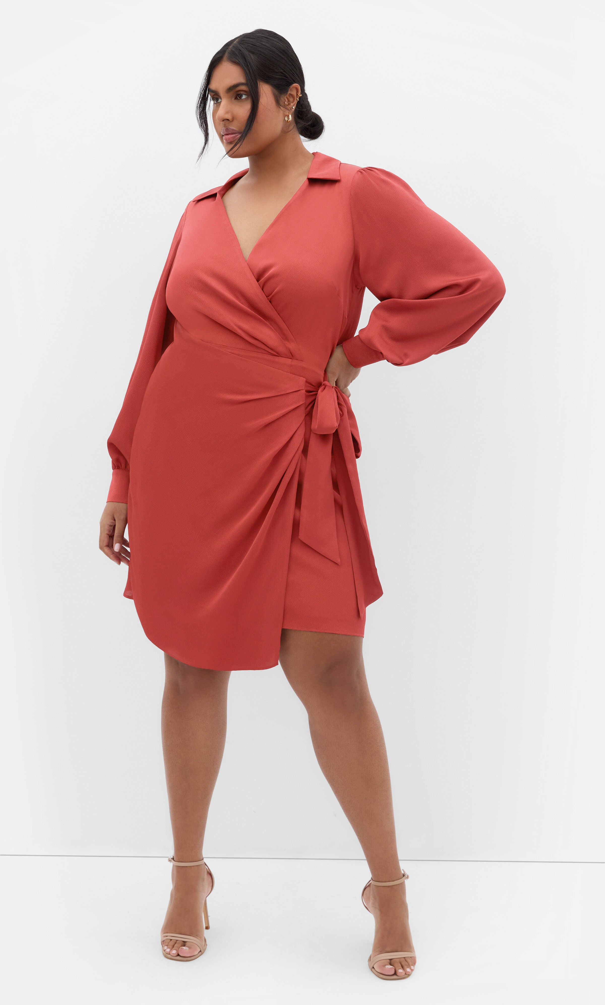 Genevieve Dress, BROWN, hi-res image number 0