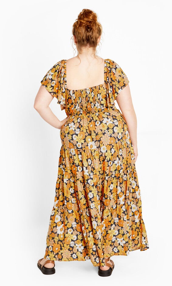 Brigitte Dress - yellow, SUNSHINE, alternate image number null