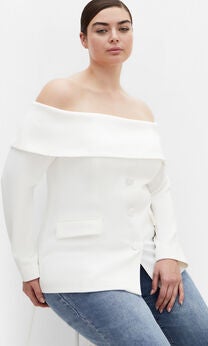 Talia Jacket - ivory