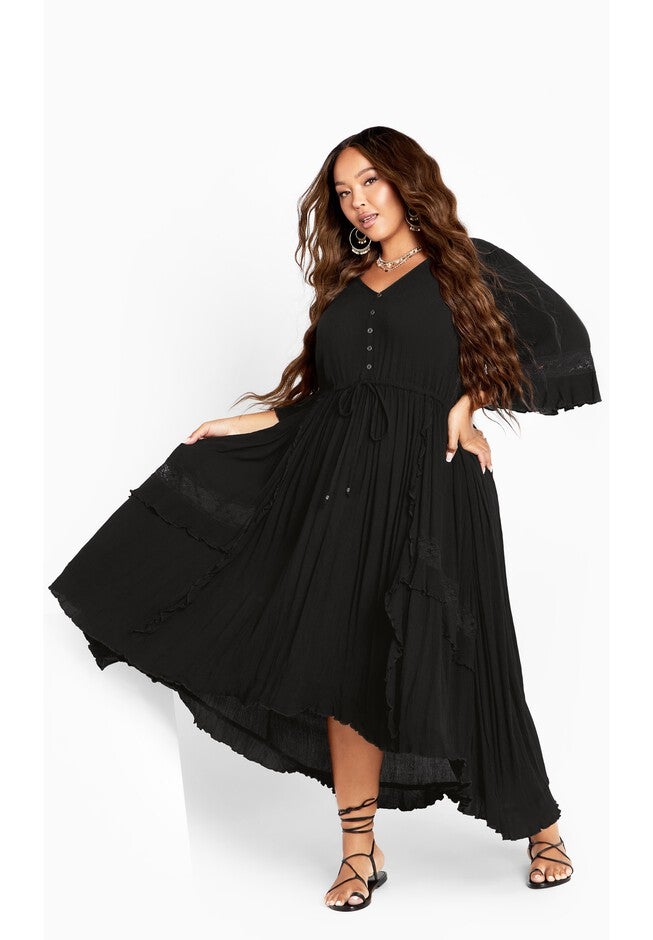 Cadence Dress, BLACK, on-hover image number null