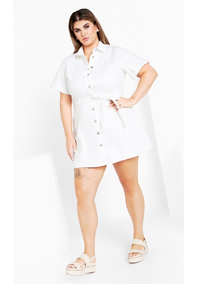 Carter Dress - ivory, WHITE, alternate image number null
