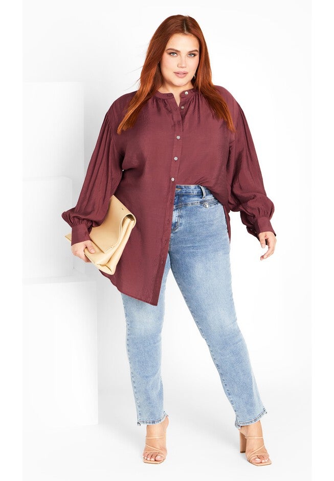 Joy Top - deep rose, PURPLE, on-hover image number null