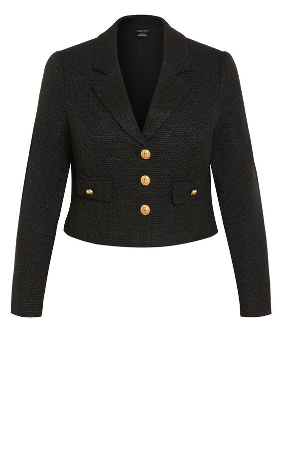 Regina Jacket - black, BLACK, alternate image number null