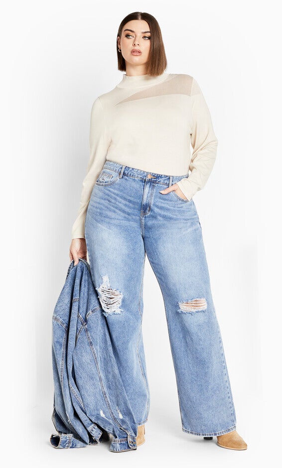 Katalina Jumper - oat, WHITE, alternate image number null