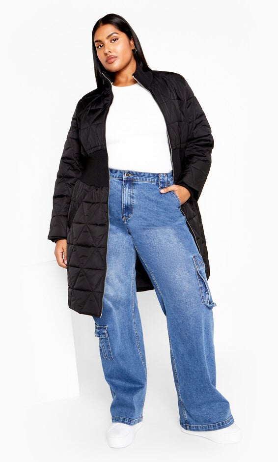 Nova Puffer Jacket - black, BLACK, hi-res image number 0