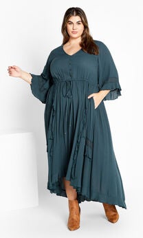 Cadence Dress - aegean