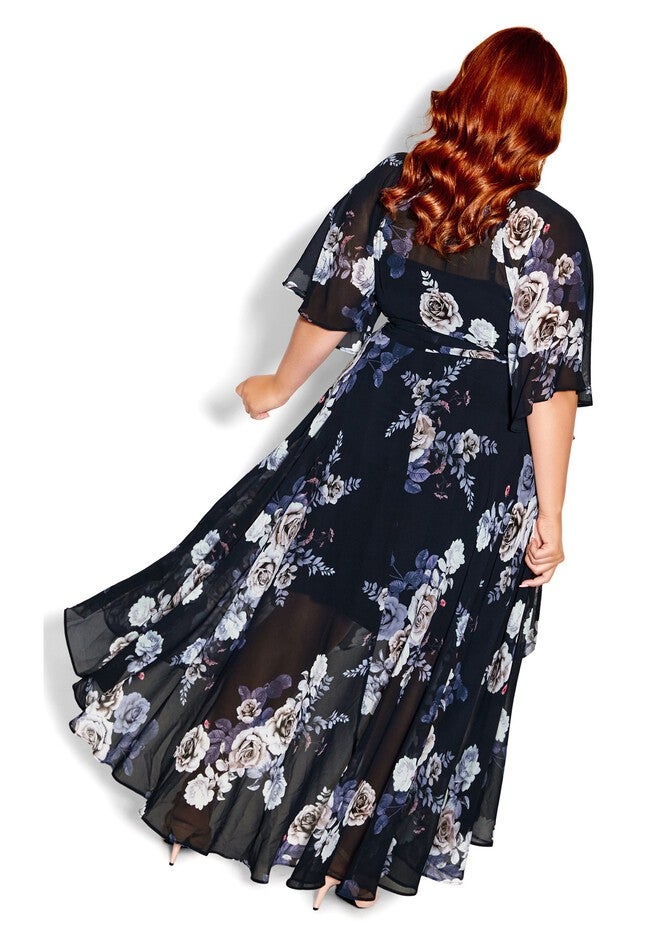Sylvie Maxi Dress - navy, BLUE, alternate image number null
