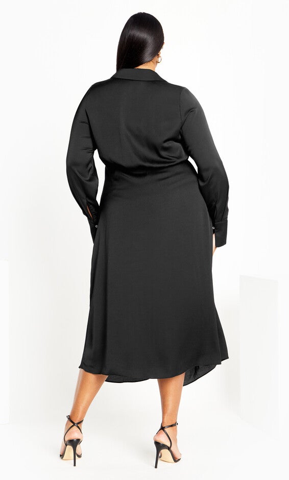 Alena Dress - black, BLACK, alternate image number null