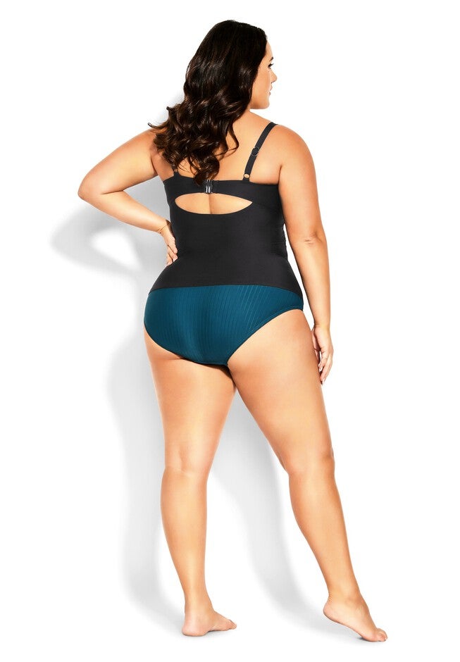 Samira Tankini Top - black, BLACK, alternate image number 3