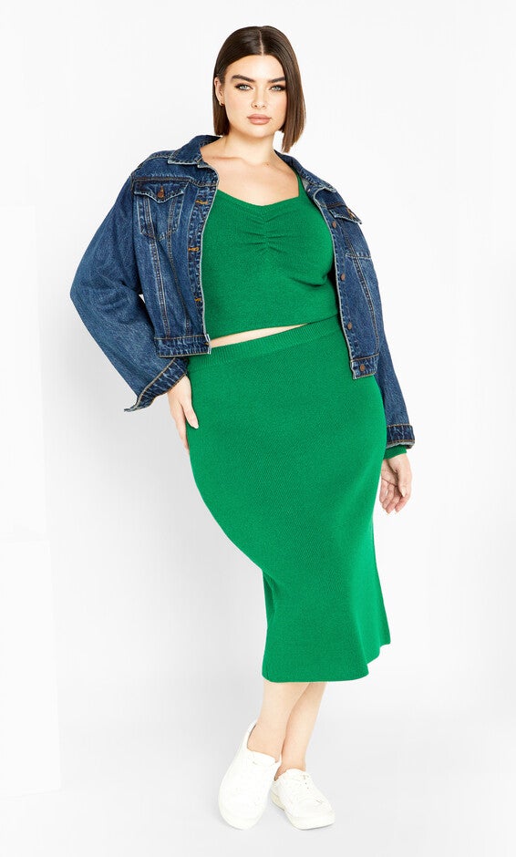 Maddie Jumper - greenstone, GREEN, alternate image number null