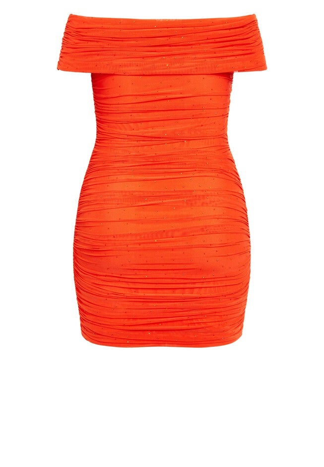 Kiera Night Queen Dress - tangerine, ORANGE, alternate image number 4