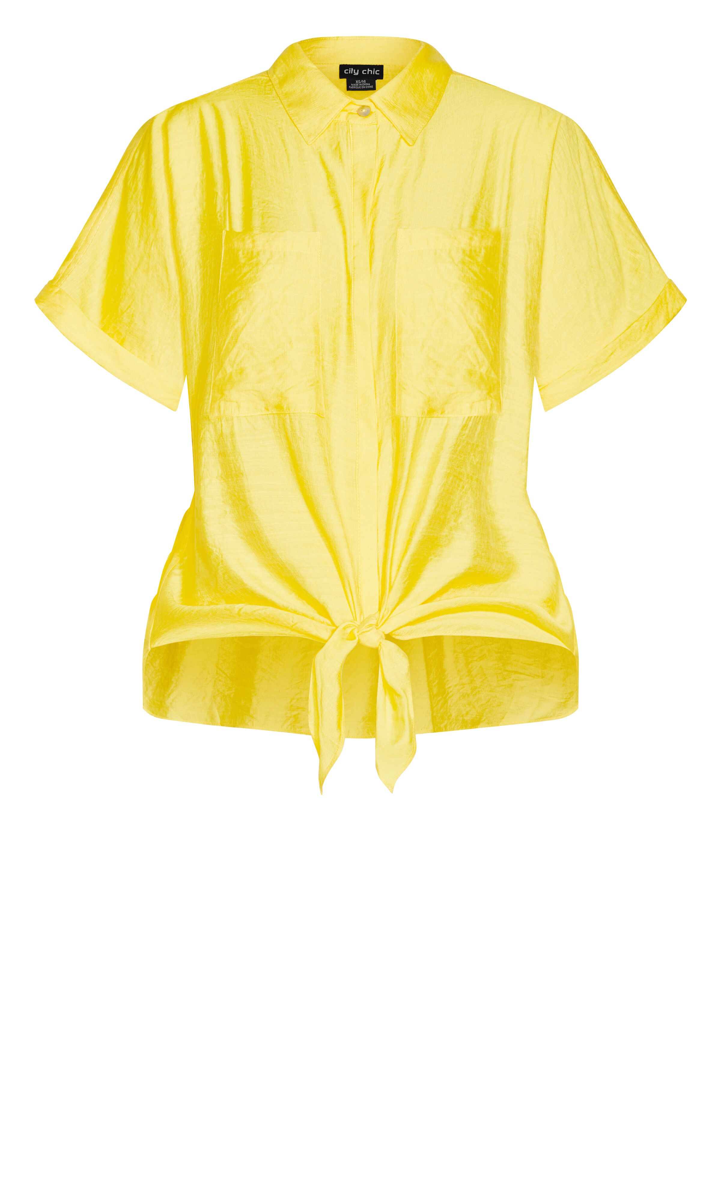 Relaxed Summer Shirt - yellow, YELLOW, alternate image number 5