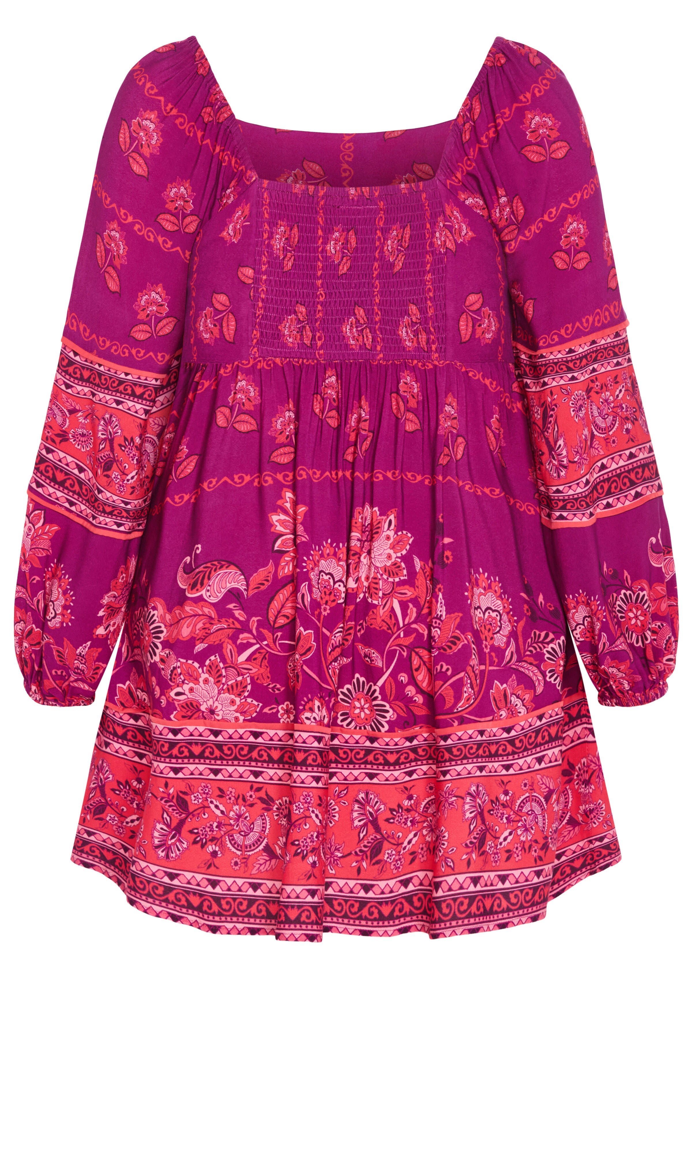 Jasmine Micro Mini Dress - magenta, PURPLE, alternate image number 4