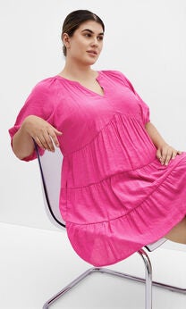 Kara Dress - magenta