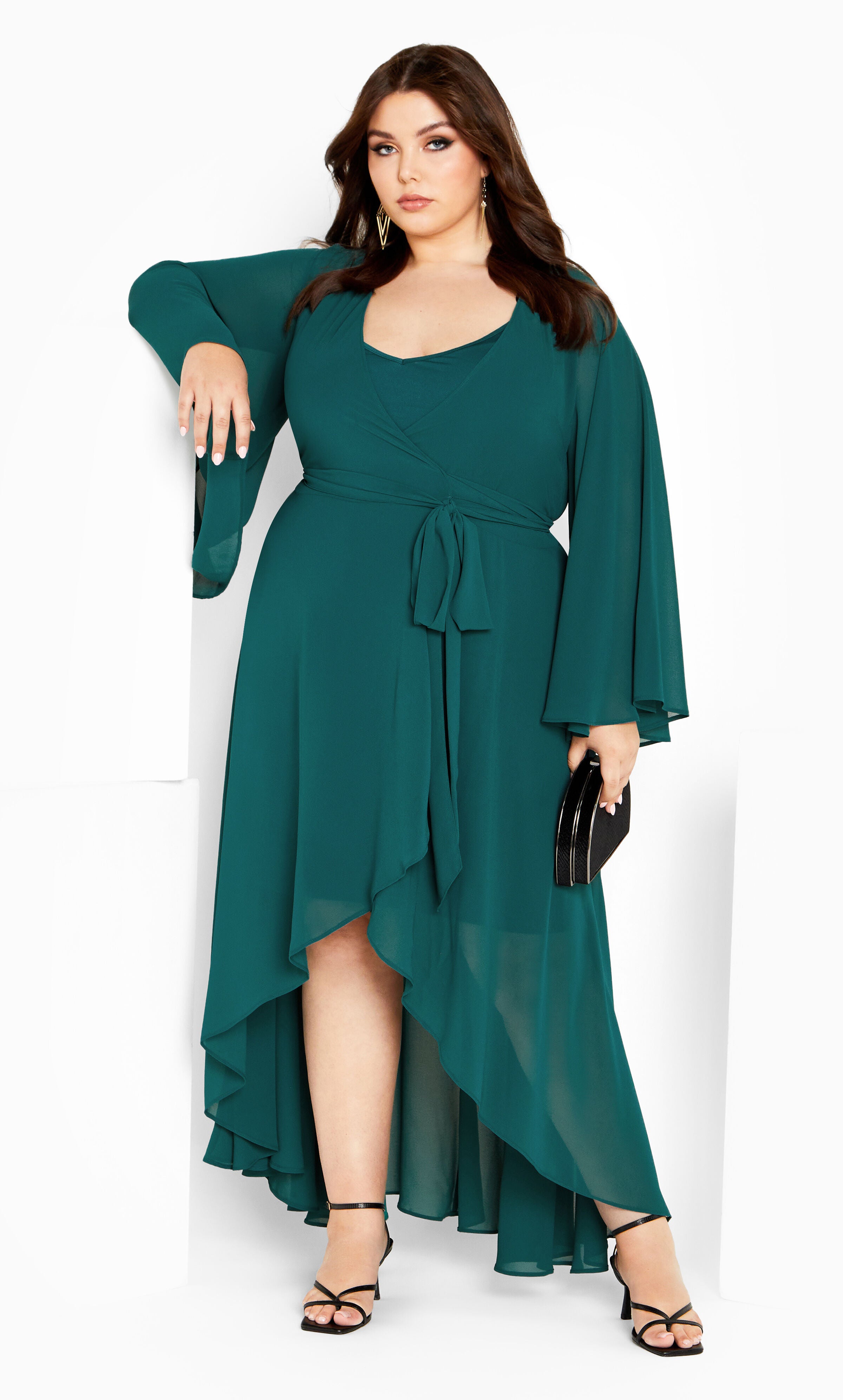Fleetwood Maxi Dress - alpine, GREEN, hi-res image number 0
