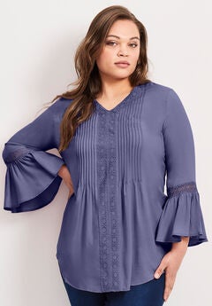 Lace Trim Tunic