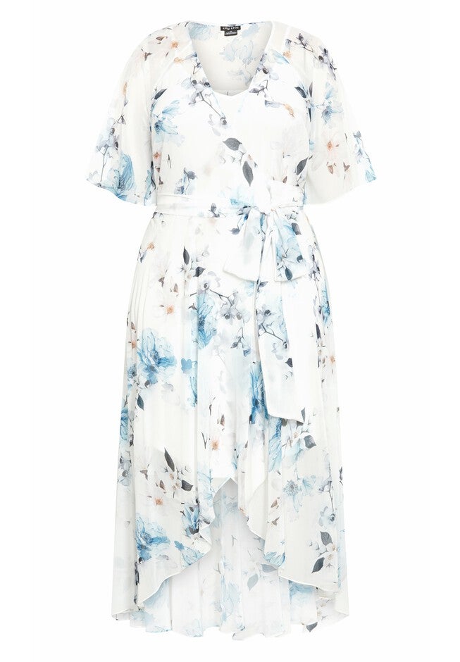 Shy Orchid Maxi Dress - ivory, WHITE, alternate image number 4