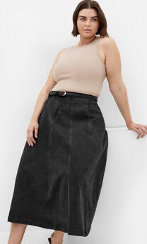 Alina Skirt - black wash