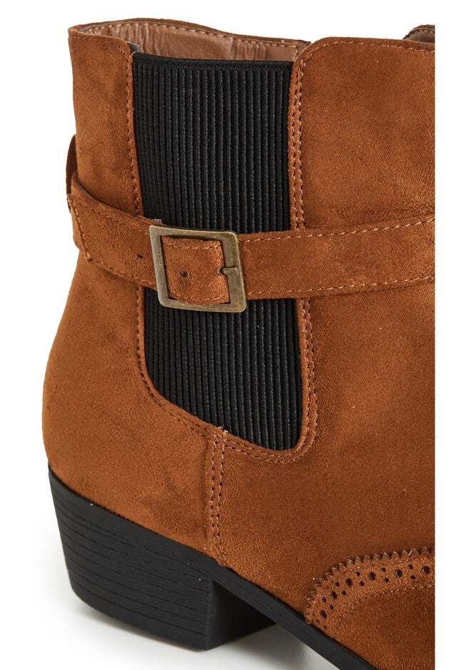 Keegan Ankle Boot, BROWN, alternate image number null