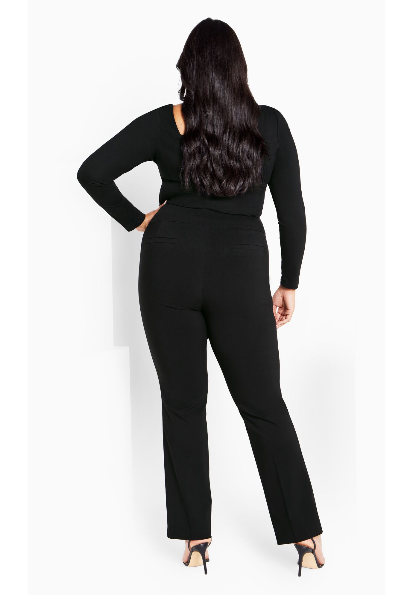 Super Stretch Zip Pant, BLACK, on-hover image number 1