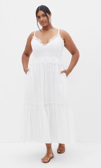 Brielle Maxi Dress - ivory