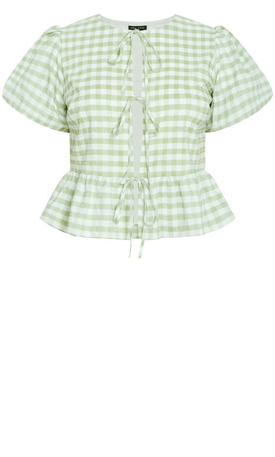 Jolie Top - sage, GREEN, alternate image number 4