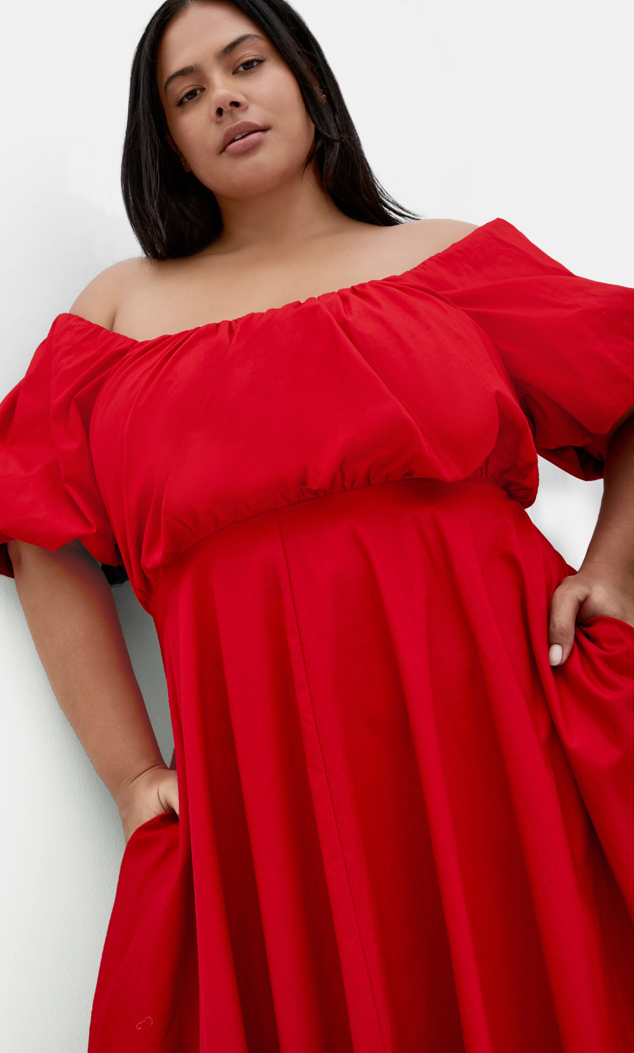 Rosabella Dress - red, RED, alternate image number 1