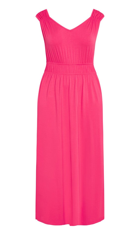 Lani Maxi Dress - watermelon, WATERMELON, alternate image number 4