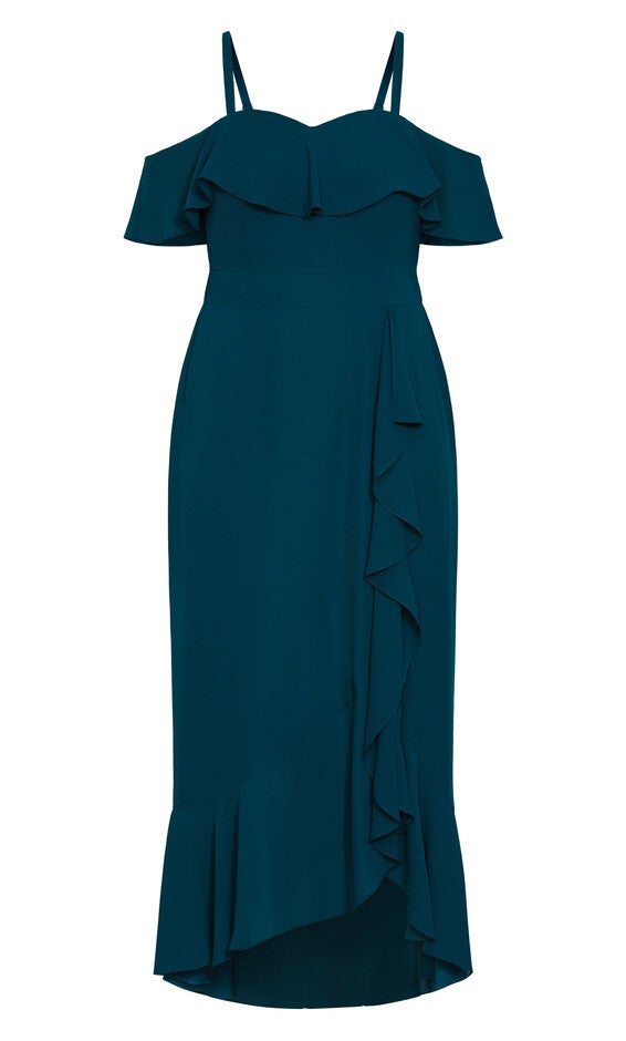 Remy Maxi Dress - emerald, EMERALD, alternate image number 6