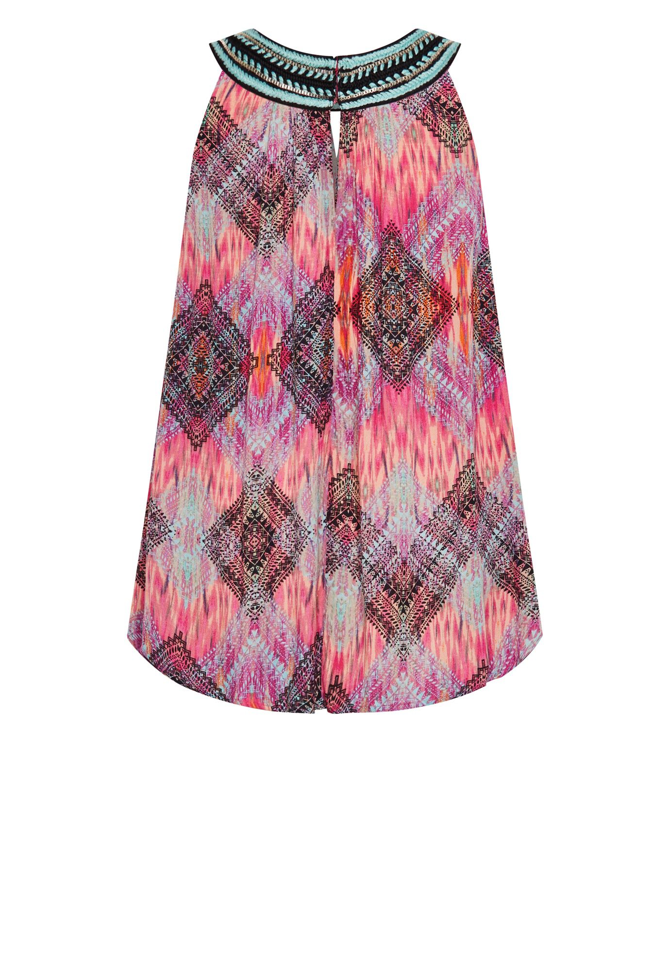 Mara Beaded Tunic, AZTEC SUNRISE, alternate image number 2