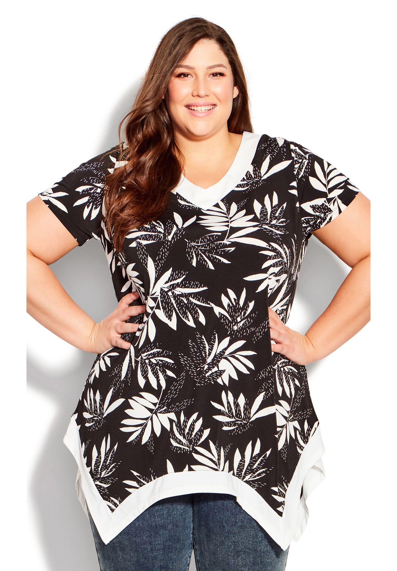 Colette Tunic, MONO PALM, alternate image number 2