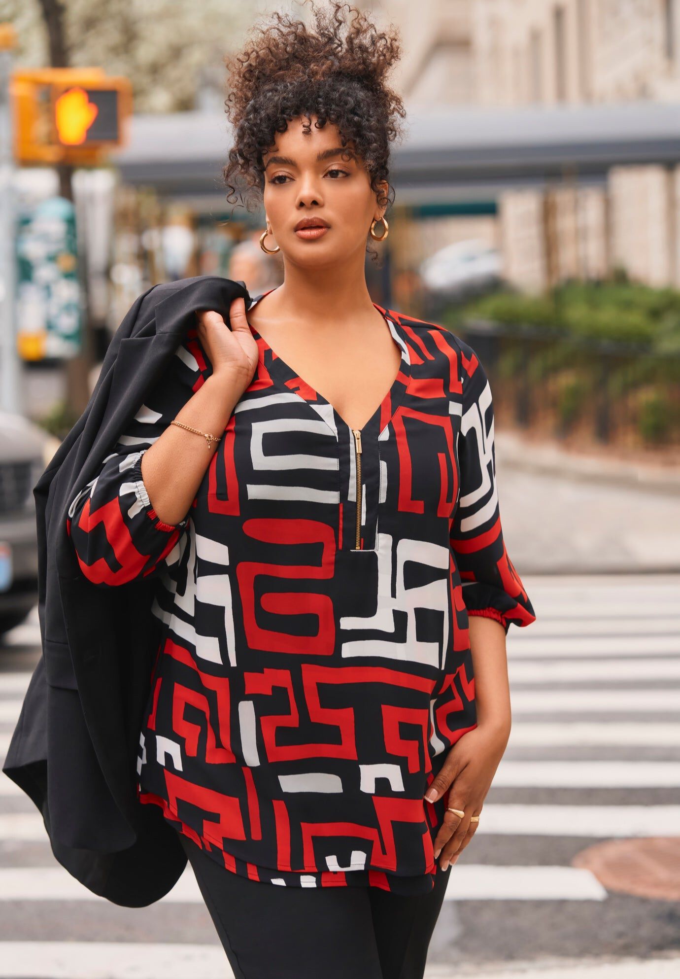 Plus Size Red Tops For Women | ELOQUII