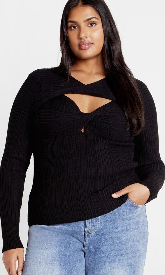 Kaleigh Sweater - black, BLACK, alternate image number null