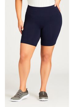 Plus Size High Waist Sleep Shorts
