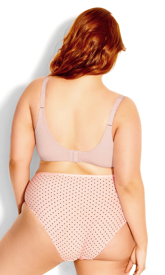 Smooth & Chic Cotton T-Shirt Bra - pink icing, PINK, alternate image number 4