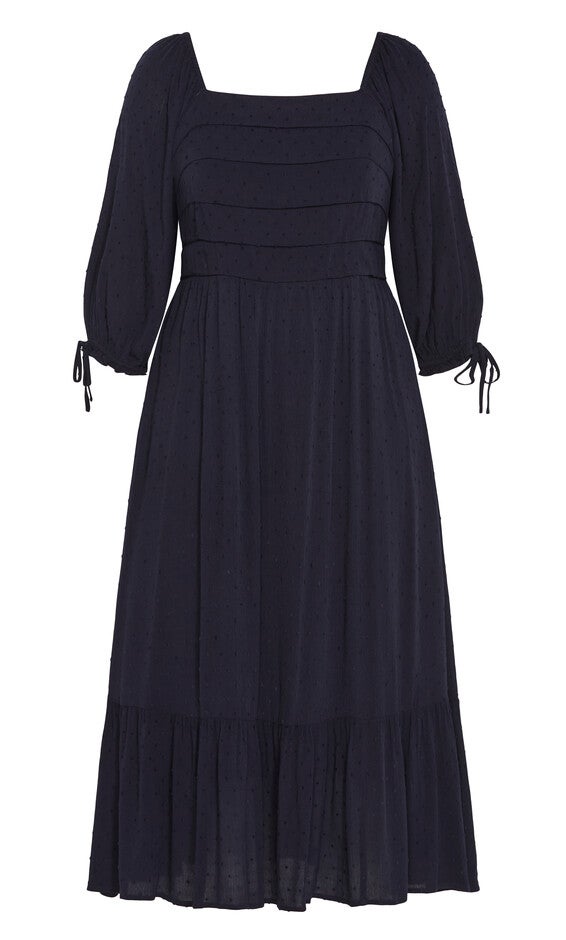Ally Dress - navy, NAVY, alternate image number 3