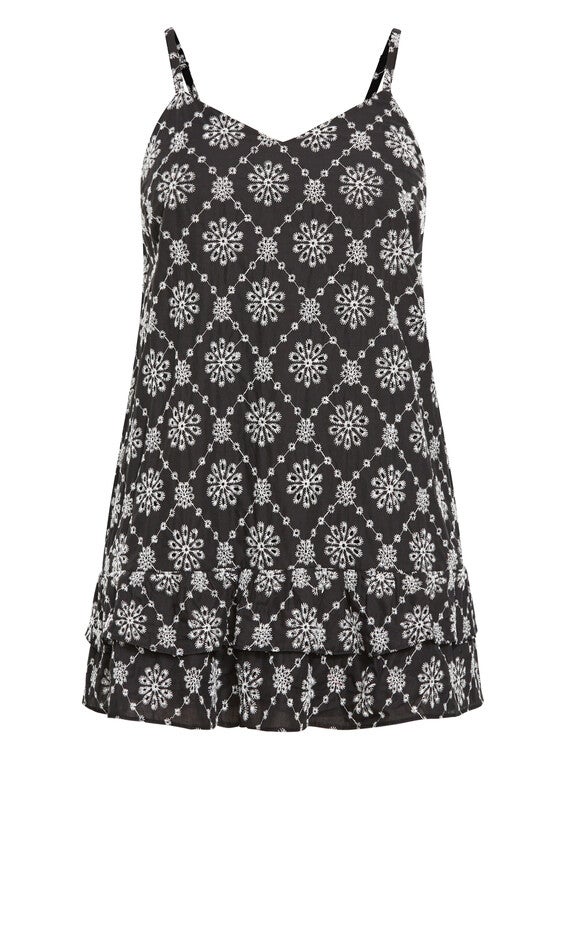 Myah Dress - black, BLACK, alternate image number 3