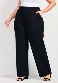 Zoe Ponte Straight Leg Pant