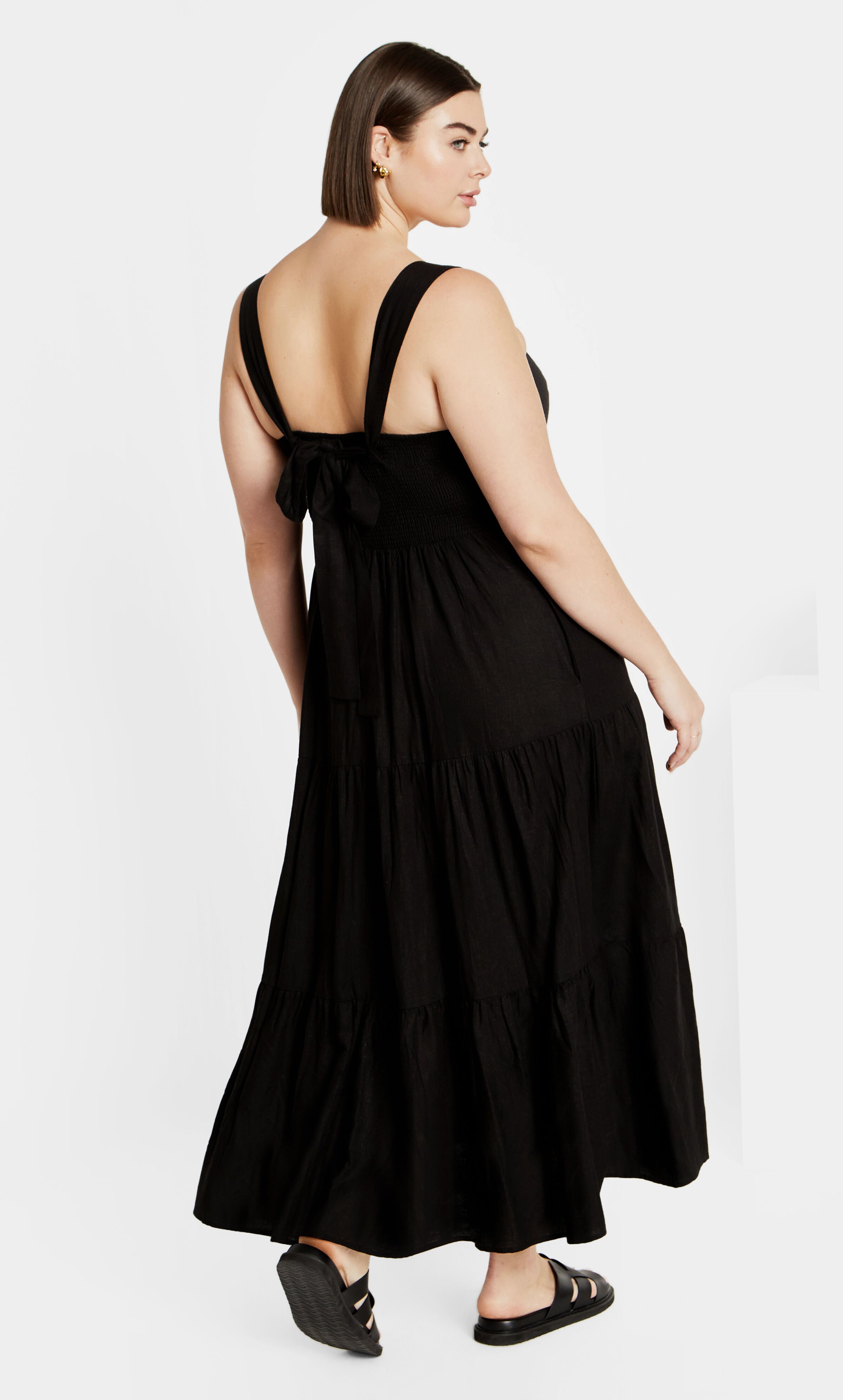 Livvy Maxi Dress - black, BLACK, alternate image number 1