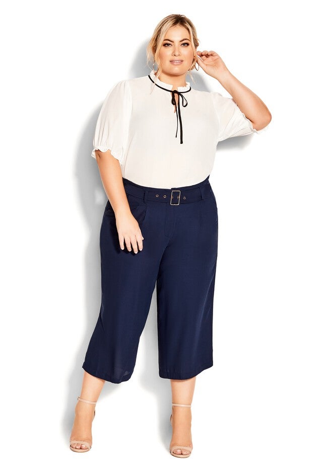 Easy Crop Pant - navy, BLUE, on-hover image number null