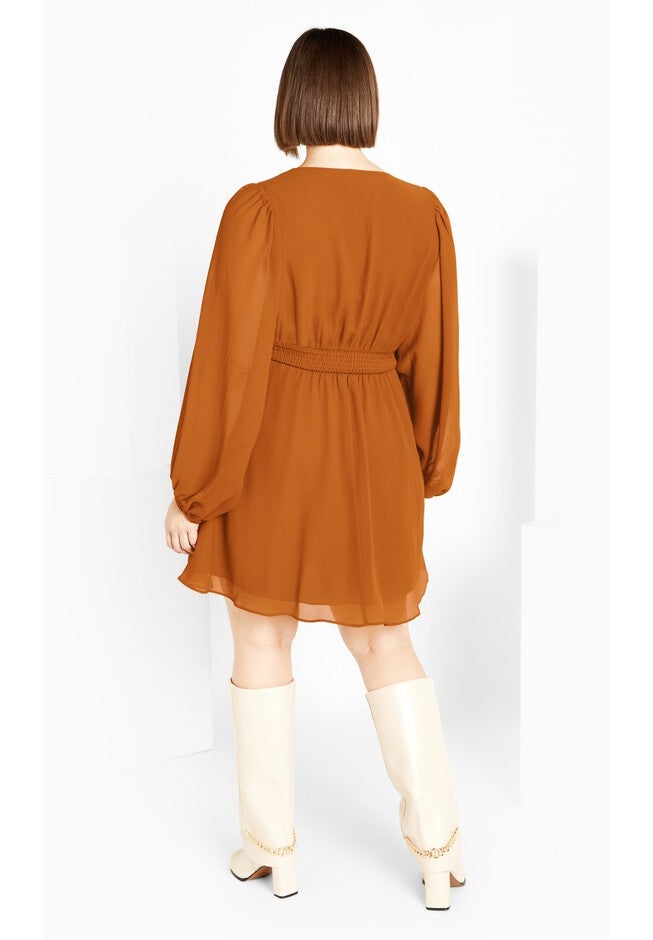 Hayden Dress - caramel, BROWN, alternate image number 2