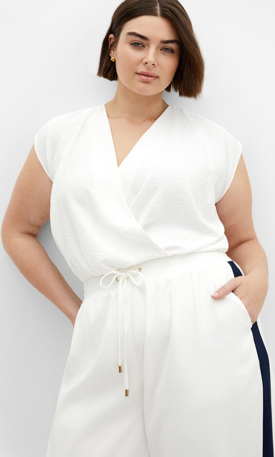 Lilia Lined Pant - ivory, WHITE, alternate image number 3