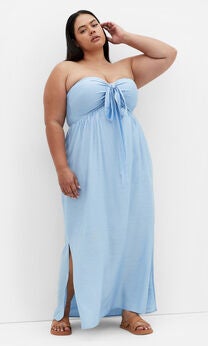 Serene Peta Maxi Dress - baby blue