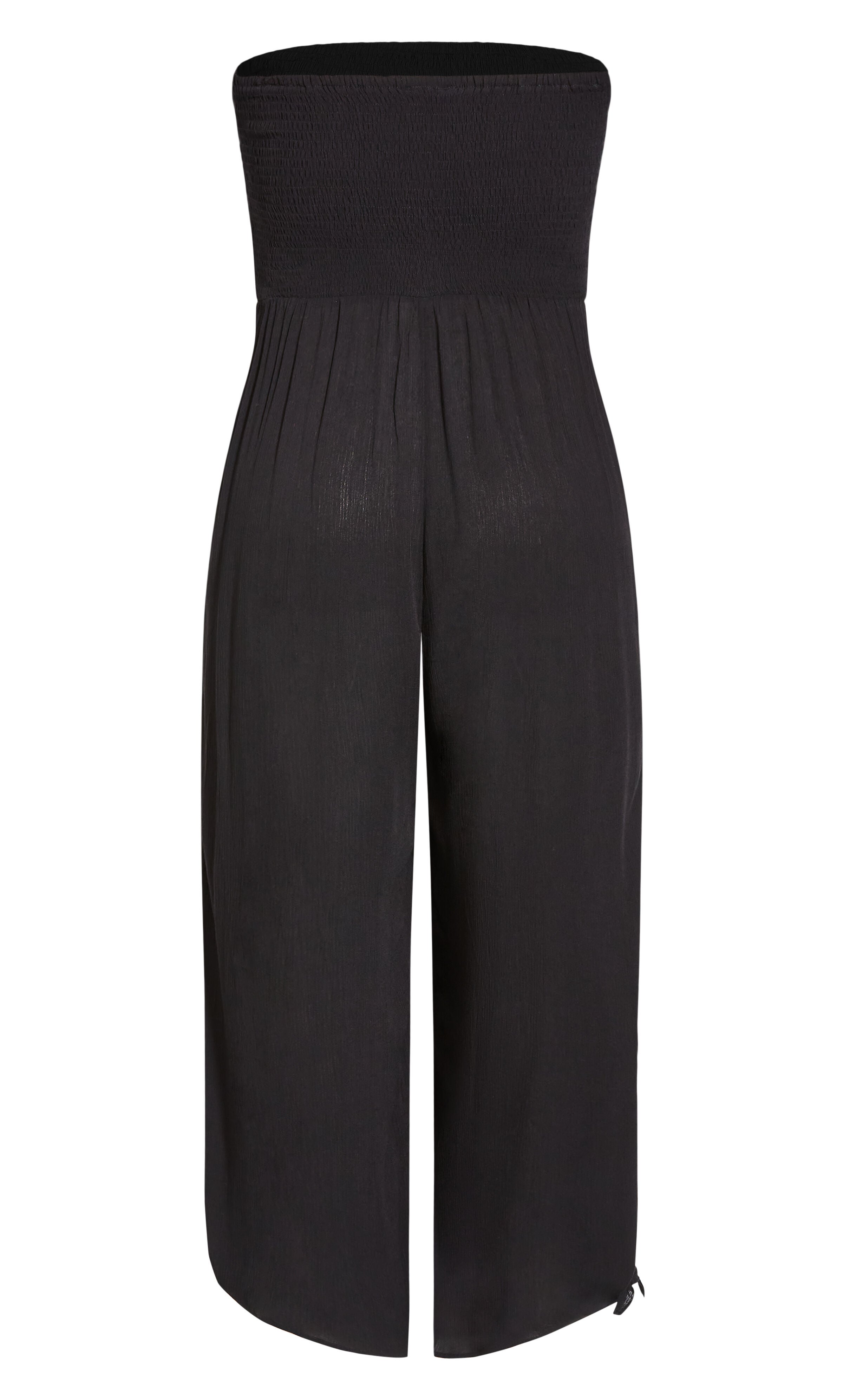 Smocked Jumpsuit - black, BLACK, alternate image number 5