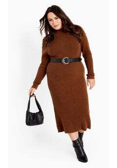 Callie High Neck Sweater Dress