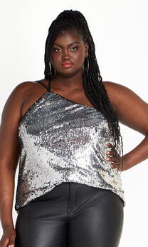 Ansley Top - silver